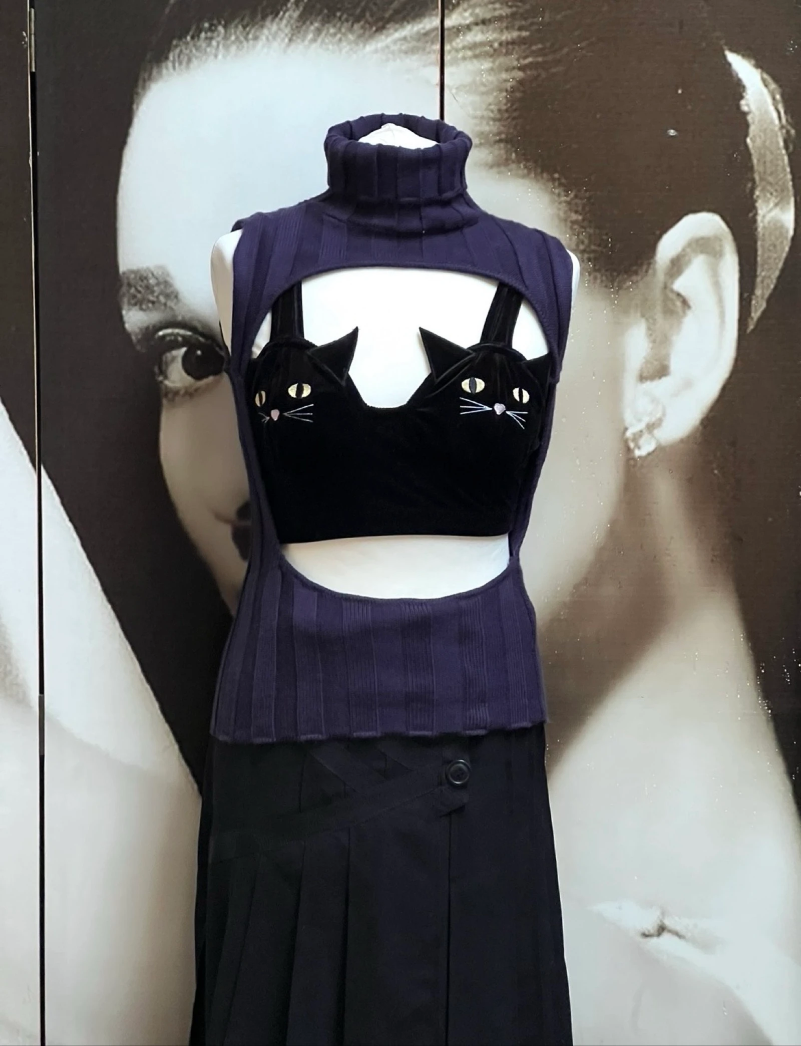 Save The Queen mixed wool pullover new without tags – photo 2